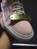 Giuseppe Zanotti exclusive pink croc embossed leather ringo sneakers